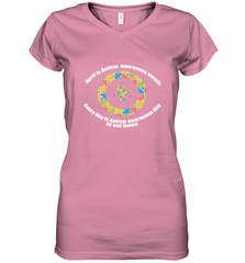 April is autism awareness month , Every day is Autism awareness day in our home AutismT shirt Women's V-Neck T-Shirt Women's V-Neck T-Shirt - HHHstores