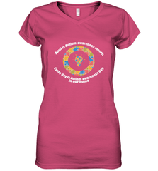 April is autism awareness month , Every day is Autism awareness day in our home AutismT shirt Women's V-Neck T-Shirt Women's V-Neck T-Shirt - HHHstores