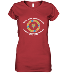April is autism awareness month , Every day is Autism awareness day in our home AutismT shirt Women's V-Neck T-Shirt Women's V-Neck T-Shirt - HHHstores
