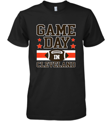 NFL Cleveland Game Day Football Home Team Colors Men's Premium T-Shirt Men's Premium T-Shirt - HHHstores