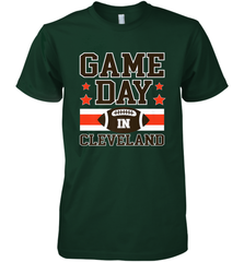 NFL Cleveland Game Day Football Home Team Colors Men's Premium T-Shirt Men's Premium T-Shirt - HHHstores