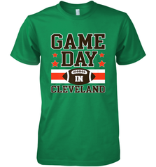 NFL Cleveland Game Day Football Home Team Colors Men's Premium T-Shirt Men's Premium T-Shirt - HHHstores