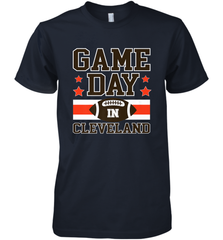 NFL Cleveland Game Day Football Home Team Colors Men's Premium T-Shirt Men's Premium T-Shirt - HHHstores