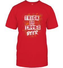 Trick or Beer Funny Halloween Trick or Treat Men's T-Shirt Men's T-Shirt - HHHstores