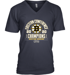 NHL Boston Bruins Fanatics 2020 Eastern Conference Champions Defensive Zone Men's V-Neck