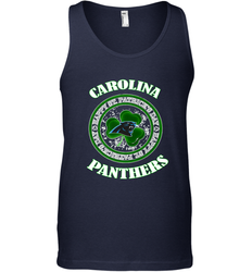 NFL Carolina Panthers Logo Happy St Patrick's Day Men's Tank Top