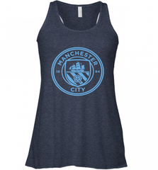 Manchester City  Mono crest tee Women's Racerback Tank Women's Racerback Tank - HHHstores
