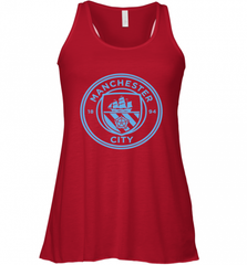 Manchester City  Mono crest tee Women's Racerback Tank Women's Racerback Tank - HHHstores