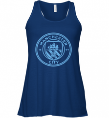 Manchester City  Mono crest tee Women's Racerback Tank Women's Racerback Tank - HHHstores