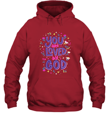 Christian Valentine's Day Hooded Sweatshirt Hooded Sweatshirt - HHHstores