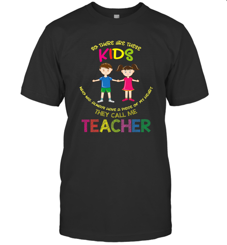 They Call Me Teacher School Kids Fun Appreciation Men's T-Shirt Men's T-Shirt / Black / S Men's T-Shirt - HHHstores