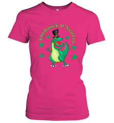 T Rex Dinosaur St. Patrick's Day Irish Funny Women's T-Shirt Women's T-Shirt - HHHstores