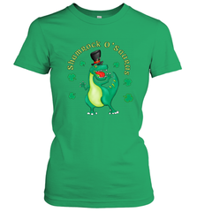 T Rex Dinosaur St. Patrick's Day Irish Funny Women's T-Shirt Women's T-Shirt - HHHstores