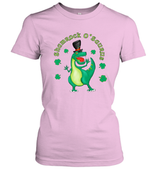 T Rex Dinosaur St. Patrick's Day Irish Funny Women's T-Shirt Women's T-Shirt - HHHstores