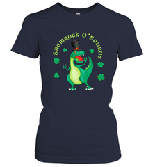 T Rex Dinosaur St. Patrick's Day Irish Funny Women's T-Shirt Women's T-Shirt - HHHstores
