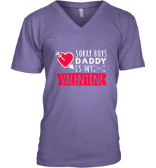 Kids Funny Valentine's Day Present For Your Little Girl, Daughter Men's V-Neck Men's V-Neck - HHHstores