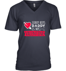 Kids Funny Valentine's Day Present For Your Little Girl, Daughter Men's V-Neck Men's V-Neck - HHHstores