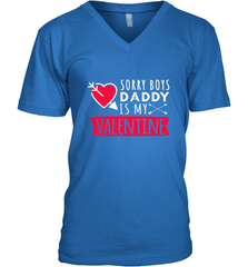 Kids Funny Valentine's Day Present For Your Little Girl, Daughter Men's V-Neck Men's V-Neck - HHHstores
