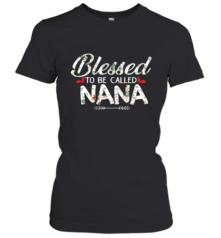 Blessed to be called Nana design Women's T-Shirt Women's T-Shirt / Black / XS Women's T-Shirt - HHHstores