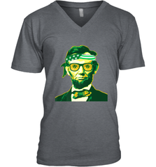 Abraham Lincoln St Patricks Day Men's V-Neck Men's V-Neck - HHHstores