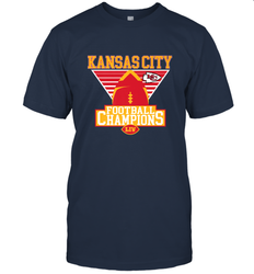 Kansas City Old School Football _ The City Of Champions LIV Men's T-Shirt