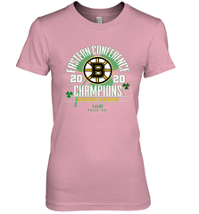 NHL ST PATRICK'S DAY Boston Bruins Fanatics 2020 Eastern Conference Champions Defensive Zone Women's Premium T-Shirt Women's Premium T-Shirt - HHHstores
