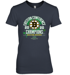 NHL ST PATRICK'S DAY Boston Bruins Fanatics 2020 Eastern Conference Champions Defensive Zone Women's Premium T-Shirt Women's Premium T-Shirt - HHHstores