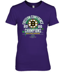 NHL ST PATRICK'S DAY Boston Bruins Fanatics 2020 Eastern Conference Champions Defensive Zone Women's Premium T-Shirt Women's Premium T-Shirt - HHHstores