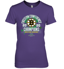 NHL ST PATRICK'S DAY Boston Bruins Fanatics 2020 Eastern Conference Champions Defensive Zone Women's Premium T-Shirt Women's Premium T-Shirt - HHHstores