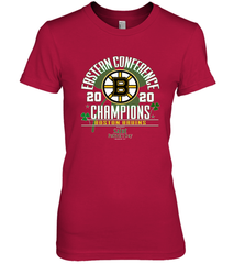 NHL ST PATRICK'S DAY Boston Bruins Fanatics 2020 Eastern Conference Champions Defensive Zone Women's Premium T-Shirt Women's Premium T-Shirt - HHHstores