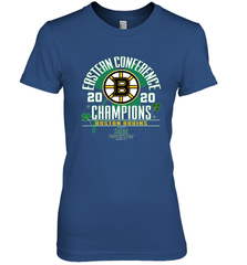 NHL ST PATRICK'S DAY Boston Bruins Fanatics 2020 Eastern Conference Champions Defensive Zone Women's Premium T-Shirt Women's Premium T-Shirt - HHHstores