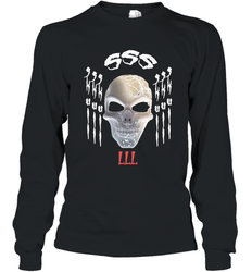 The mask of skull Halloween Long Sleeve T-Shirt