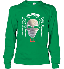 The mask of skull Halloween Long Sleeve T-Shirt Long Sleeve T-Shirt - HHHstores