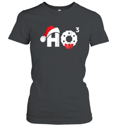 Santa HO HO3 Cubed Funny Christmas Women's T-Shirt