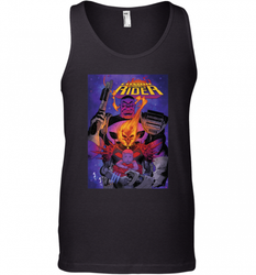 Marvel Ghost Rider Baby Thanos Comic Cover Men's Tank Top