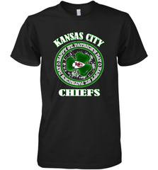 NFL Kansas City Chiefs Logo Happy St Patrick's Day Men's Premium T-Shirt Men's Premium T-Shirt - HHHstores