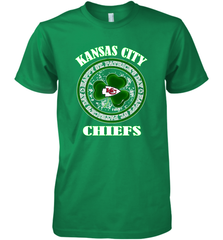 NFL Kansas City Chiefs Logo Happy St Patrick's Day Men's Premium T-Shirt Men's Premium T-Shirt - HHHstores