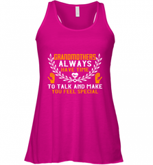 Grandmothers always have time Women's Racerback Tank Women's Racerback Tank - HHHstores