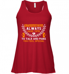 Grandmothers always have time Women's Racerback Tank