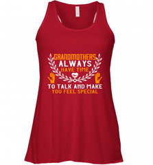 Grandmothers always have time Women's Racerback Tank Women's Racerback Tank - HHHstores
