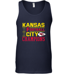 Kansas City Football Champions Vintage KC Distressed Gift Men's Tank Top Men's Tank Top - HHHstores
