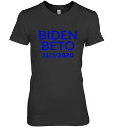 Vote Democrat Joe Biden for President Beto O'Rourke Women's Premium T-Shirt