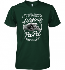 Papa Fathers Day Grandpa or Dad Men's Premium T-Shirt Men's Premium T-Shirt - HHHstores