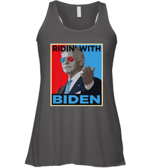 Ridin With Biden _ Hope Poster Parody Women's Racerback Tank Women's Racerback Tank - HHHstores