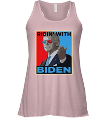 Ridin With Biden _ Hope Poster Parody Women's Racerback Tank Women's Racerback Tank - HHHstores