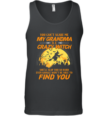 You can't scare me My grandma is a crazy witch Men's Tank Top Men's Tank Top - HHHstores