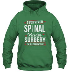 I Survived Spinal Fusion Surgery Hooded Sweatshirt Hooded Sweatshirt - HHHstores