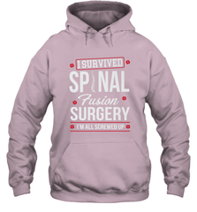 I Survived Spinal Fusion Surgery Hooded Sweatshirt Hooded Sweatshirt - HHHstores