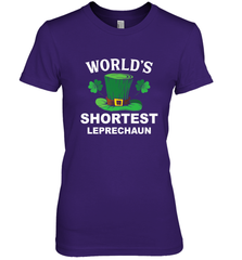 Shortest Leprechaun Funny Family St. Patrick's Day Women's Premium T-Shirt Women's Premium T-Shirt - HHHstores