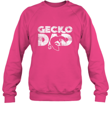Vintage Gecko Dad  Animal Daddy Fathers Day Gecko Crewneck Sweatshirt Crewneck Sweatshirt - HHHstores